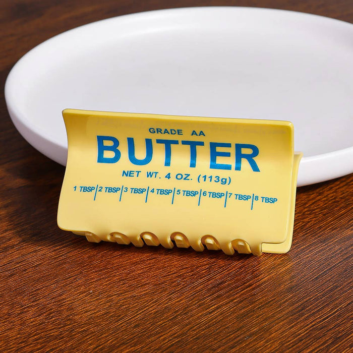 Fun Grade AA Butter Block Shaped Hair Claw Food Inspired