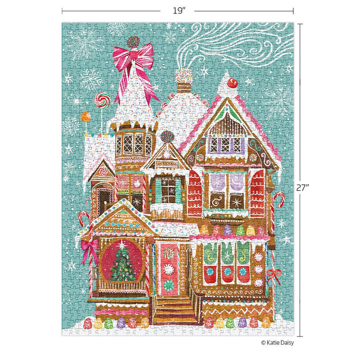 Gingerbread House 1000 Piece Christmas Puzzle