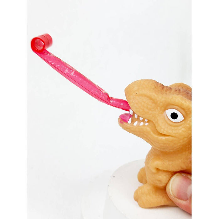 Roll Up Tongue Dinosaur