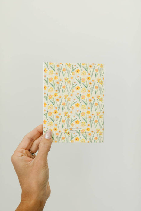 Sending Sunshine Daffodil Greeting Card