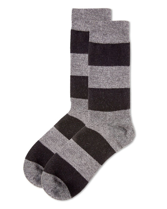 Rugby Stripe Cashmere Men's Crew
