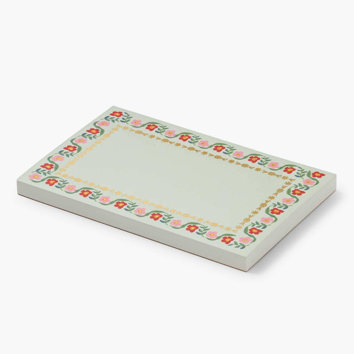 Delphine Floral Notepad