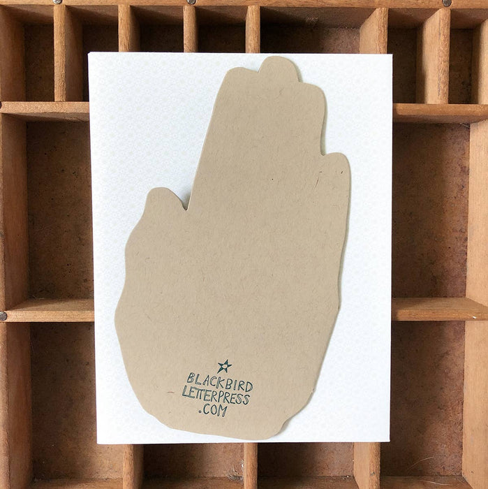 Thank You Hand Card