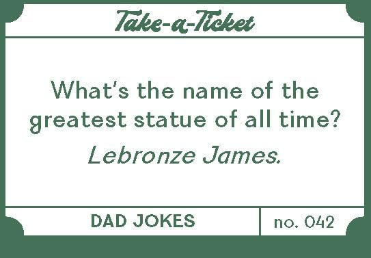 Take a Ticket: Dad Jokes - 200 Tear-Off Laughs