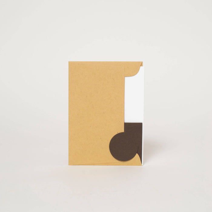 Hoppy Birthday Frog Letterpress Greeting Card
