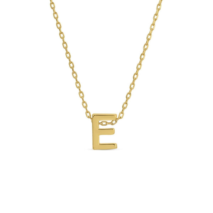 Small Initial Necklace