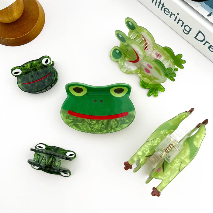 Funny Frog Claw Clip