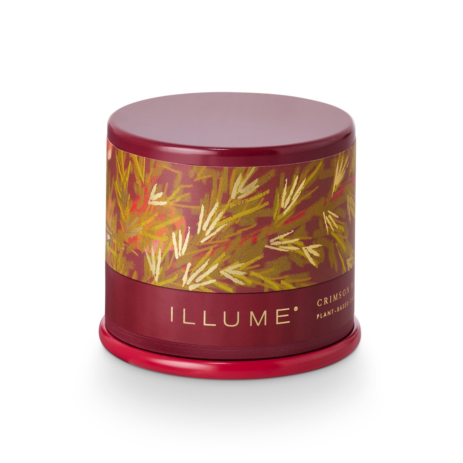 Crimson Woods Demi Vanity Tin Candle