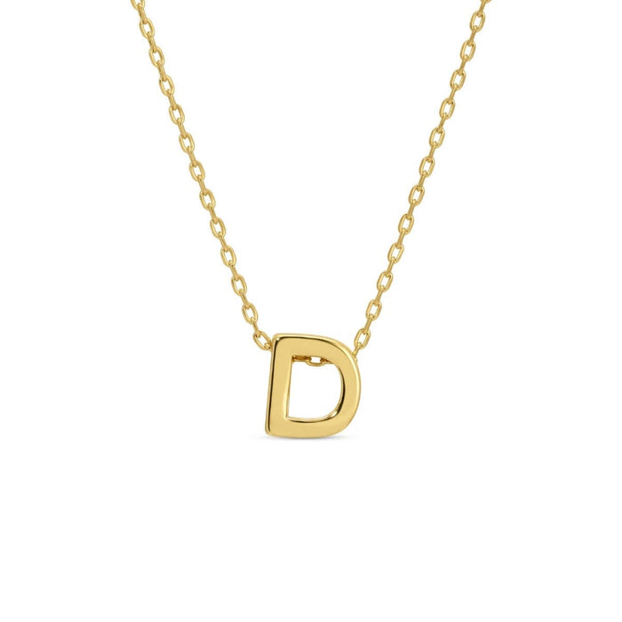 Small Initial Necklace