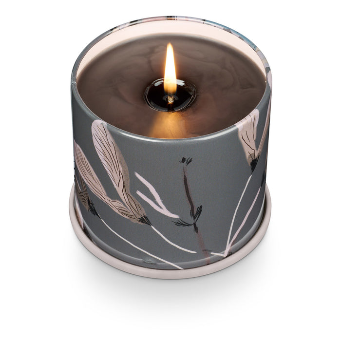 Woodfire Large Tin Candle