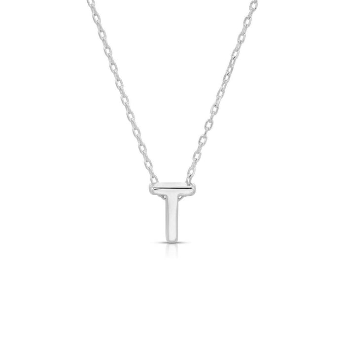 Small Initial Necklace