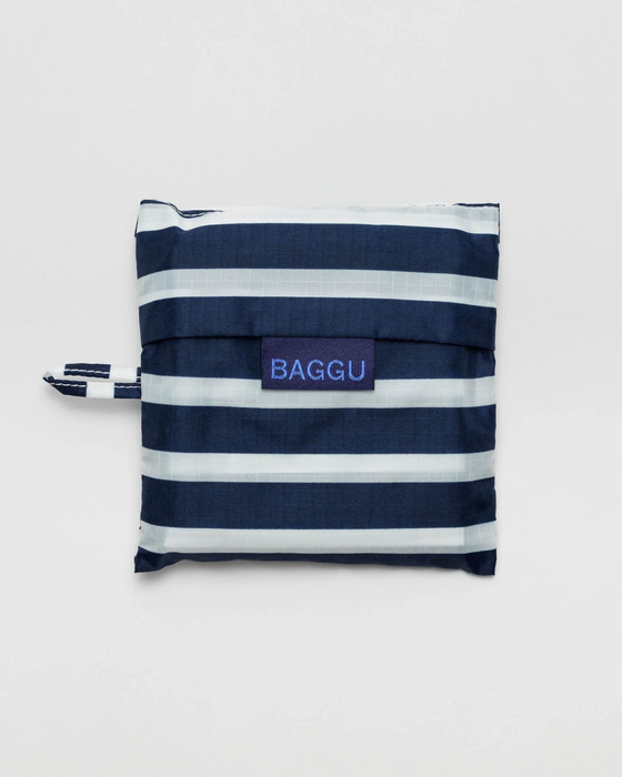 Standard Baggu- Navy Stripe