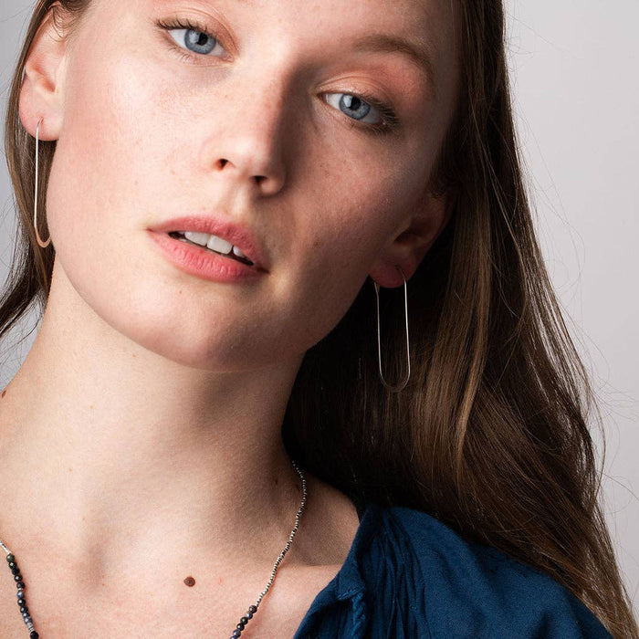Refined Earring Collection - Cosmic Oval/Gold