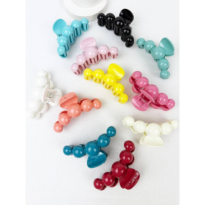 Round Ball Hair Claw Clip