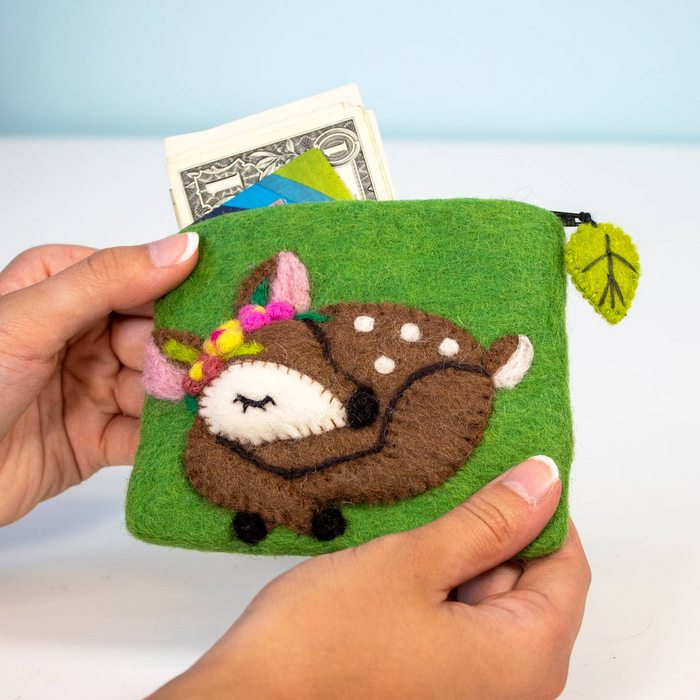 Sleeping Fawn CoinPurse
