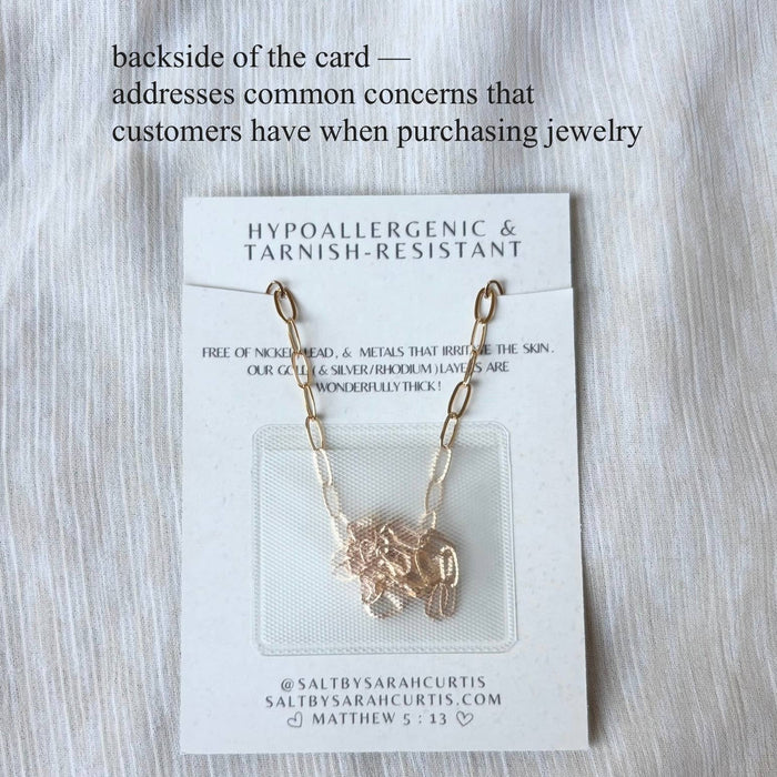 Rectangle Box Chain Necklace