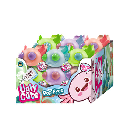 Ugly Cute Pop-Eyes toy packaging on a white background