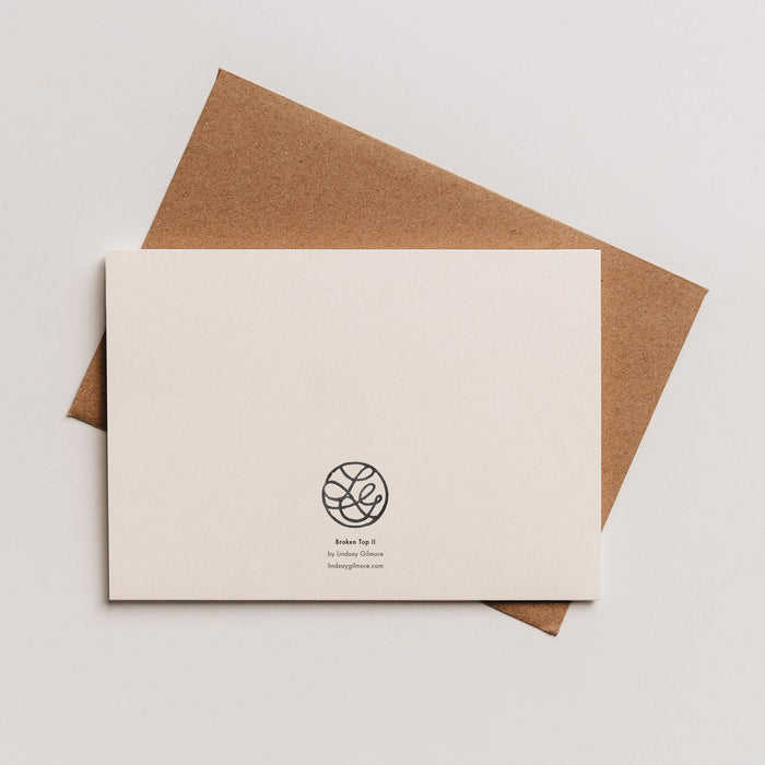 Broken Top II - Greeting Card
