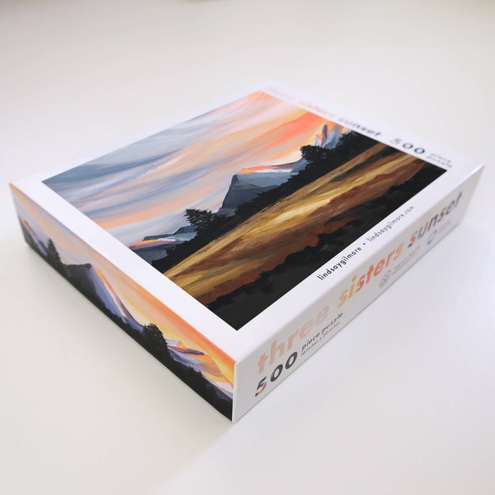 Three Sisters Sunset Puzzle