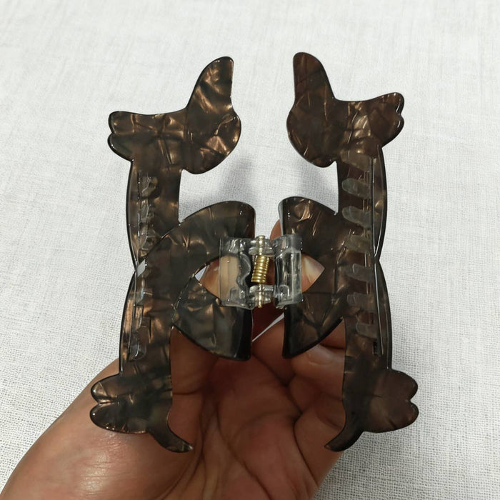 Adorable Heart Body Dachshund Dog Hair Clip