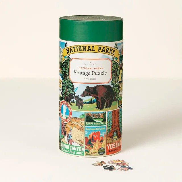 Vintage National Parks 1000 pc Puzzle