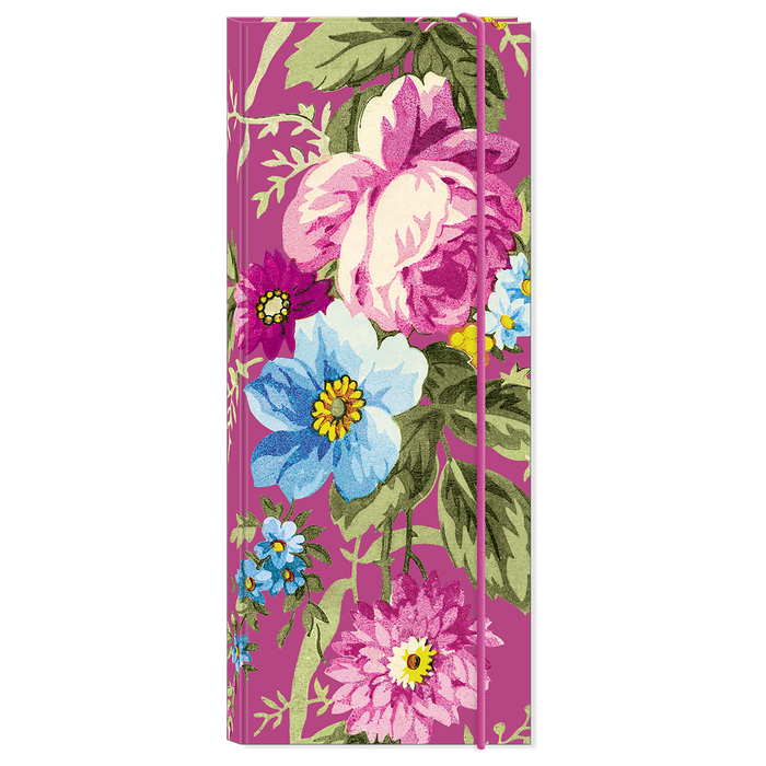 Pink Floral Notefolio