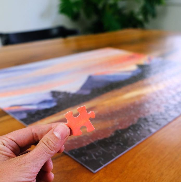 Three Sisters Sunset Puzzle