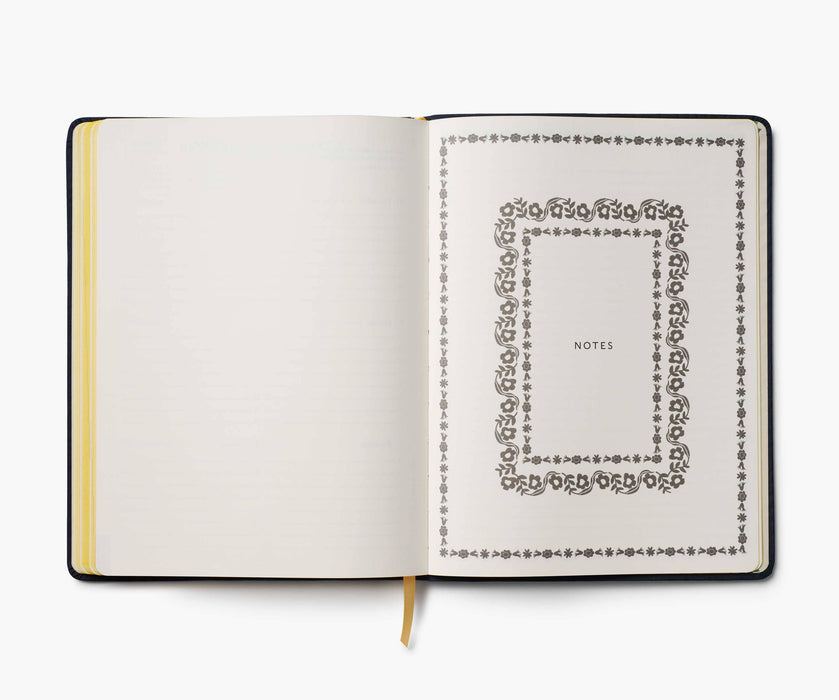 2026 Wildwood 12-Month Embroidered Bookbound Planner