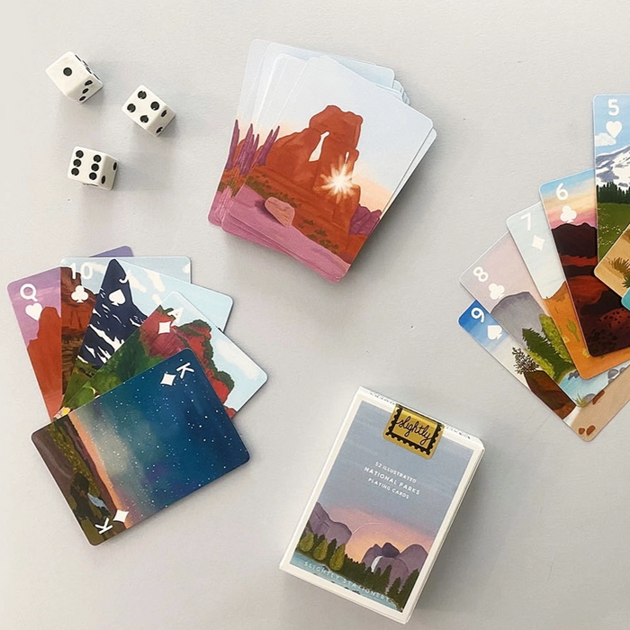 National Parks Art Playing Cards