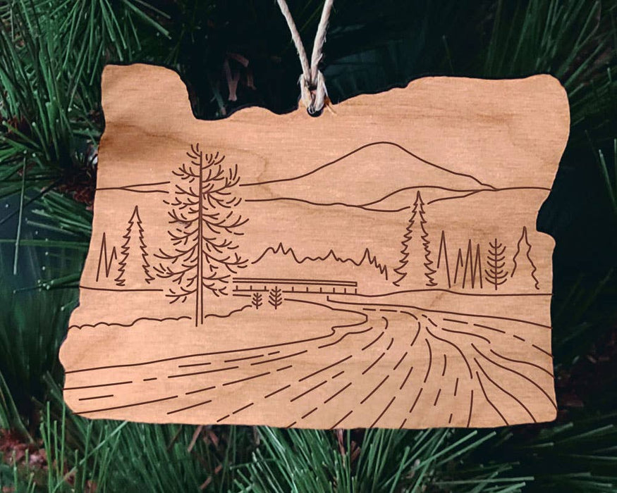 Sunriver Oregon Christmas Ornament