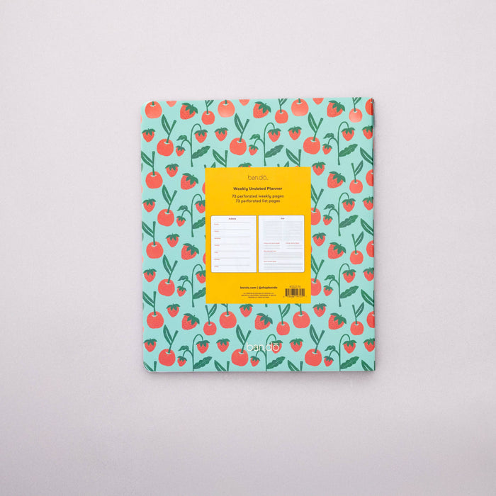 Undated Weekly Planner