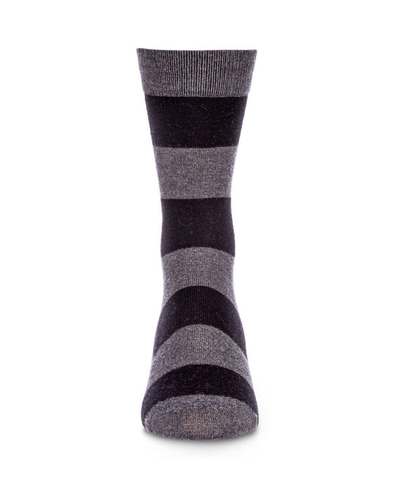 Rugby Stripe Cashmere Men's Crew