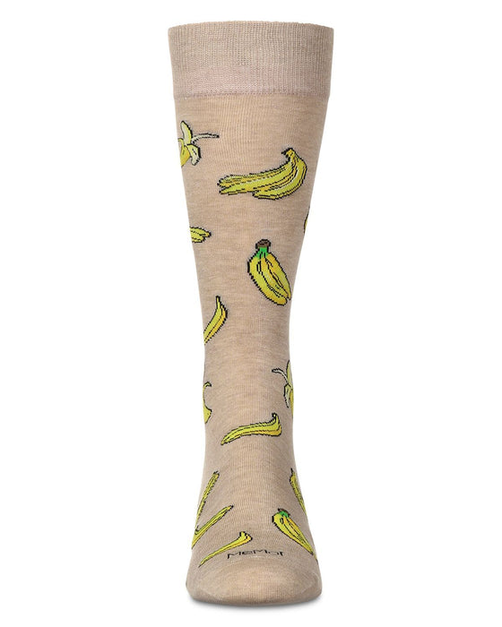 Bananas Men's Bamboo Crew