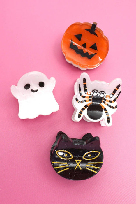 Mini Halloween Hair Clips