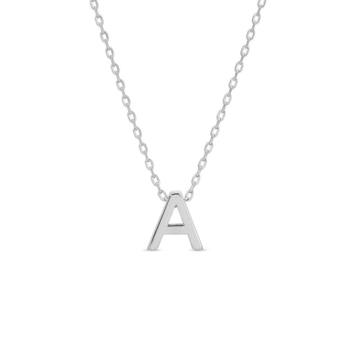 Small Initial Necklace