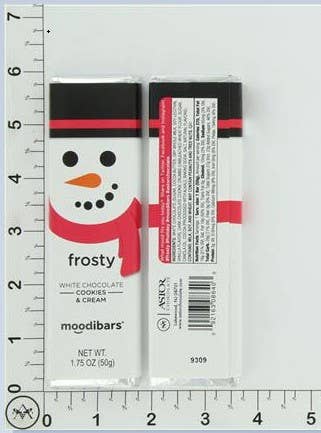 Moodibars® FROSTY 1.75oz - White Chocolate Cookies & Creme
