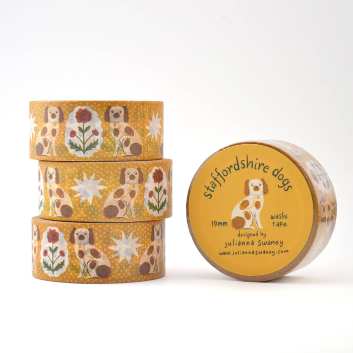 Staffordshire Spaniel Washi Tape 19mm