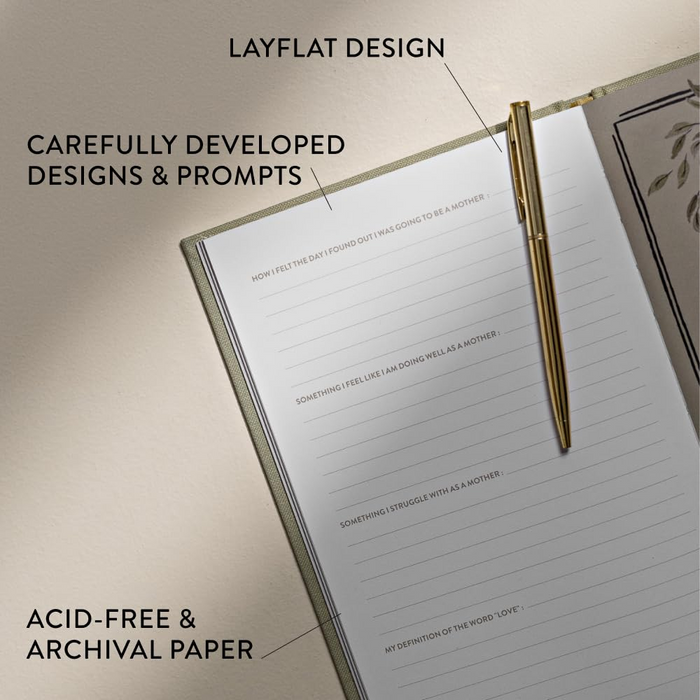 Mom's Story: A Memory and Keepsake Journal for My Family