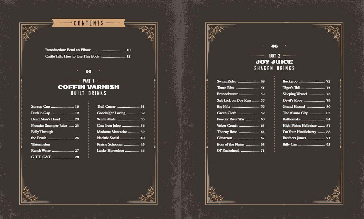 Cowboy Cocktails: 60 Recipes Inspired by the American West