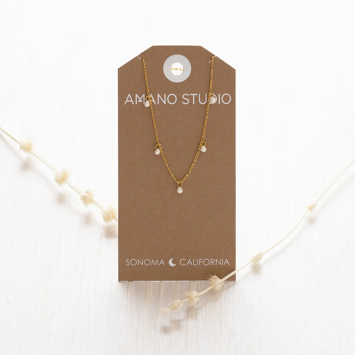 Five Graces Pearl Necklace