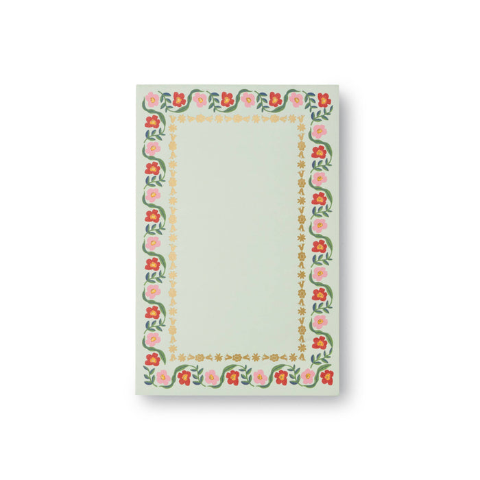 Delphine Floral Notepad