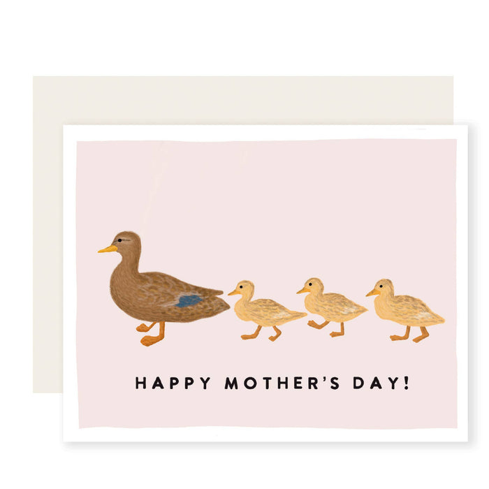 Mother's Day Ducklings Card