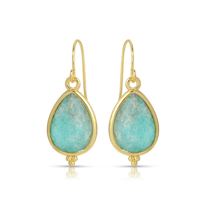 Teardrop Stone Earrings