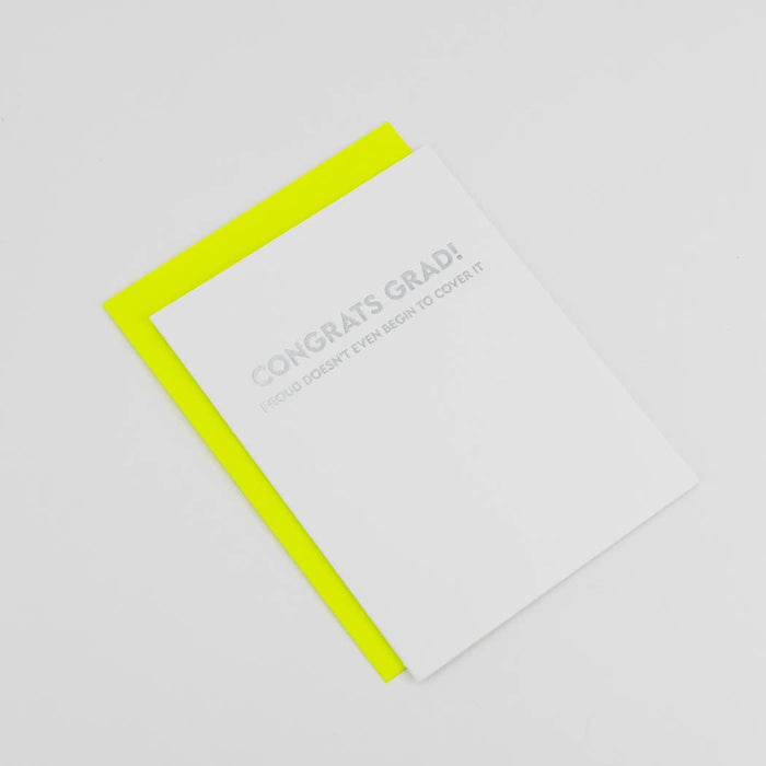 Proud Doesn’t Even Begin to Cover It Graduation Card