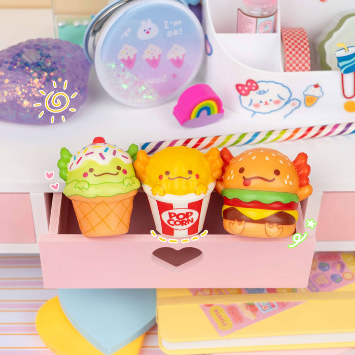 Snaxolotl Mini Squishy Toys