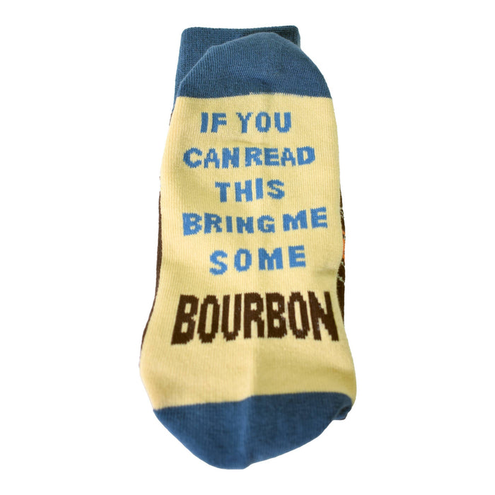 If You Can Read This Bring Me Some Bourbon Men's Socks