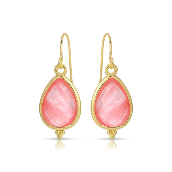 Teardrop Stone Earrings