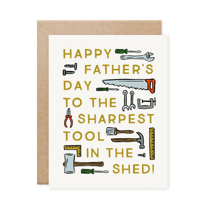 Sharpest Tool Father's Day Card