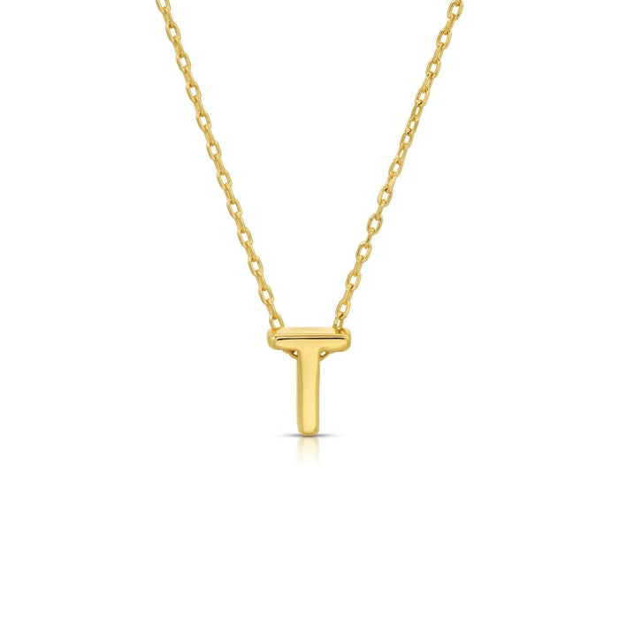 Small Initial Necklace