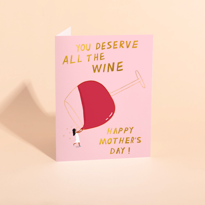 ALL THE VINO - Mother's Day Card